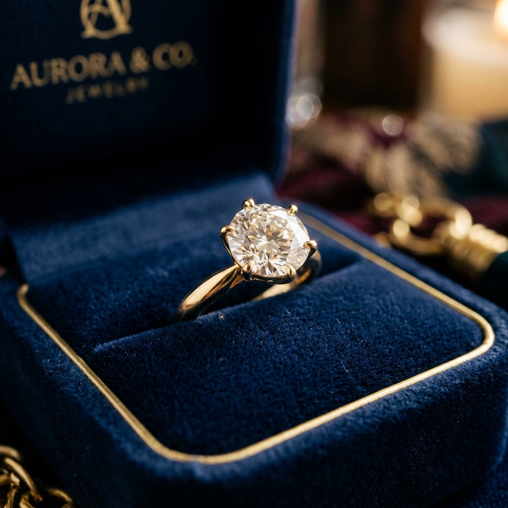 Featured Diamond Solitaire Ring
